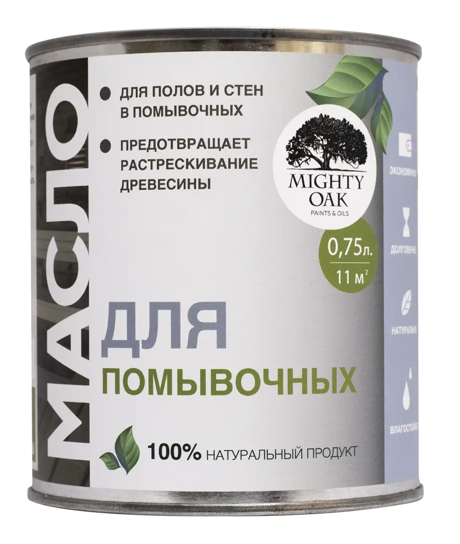 Масло для полов и стен в помывочных Mighty Oak 0.75 л швабра для мытья полов россия