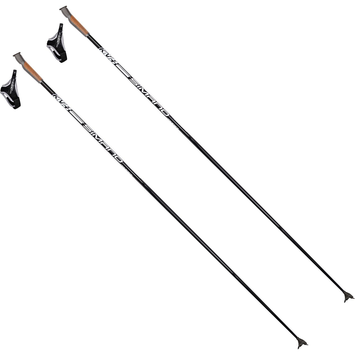 

Палки лыжные KV+ Simano C cross country pole 170 см, 1 пара, Черный