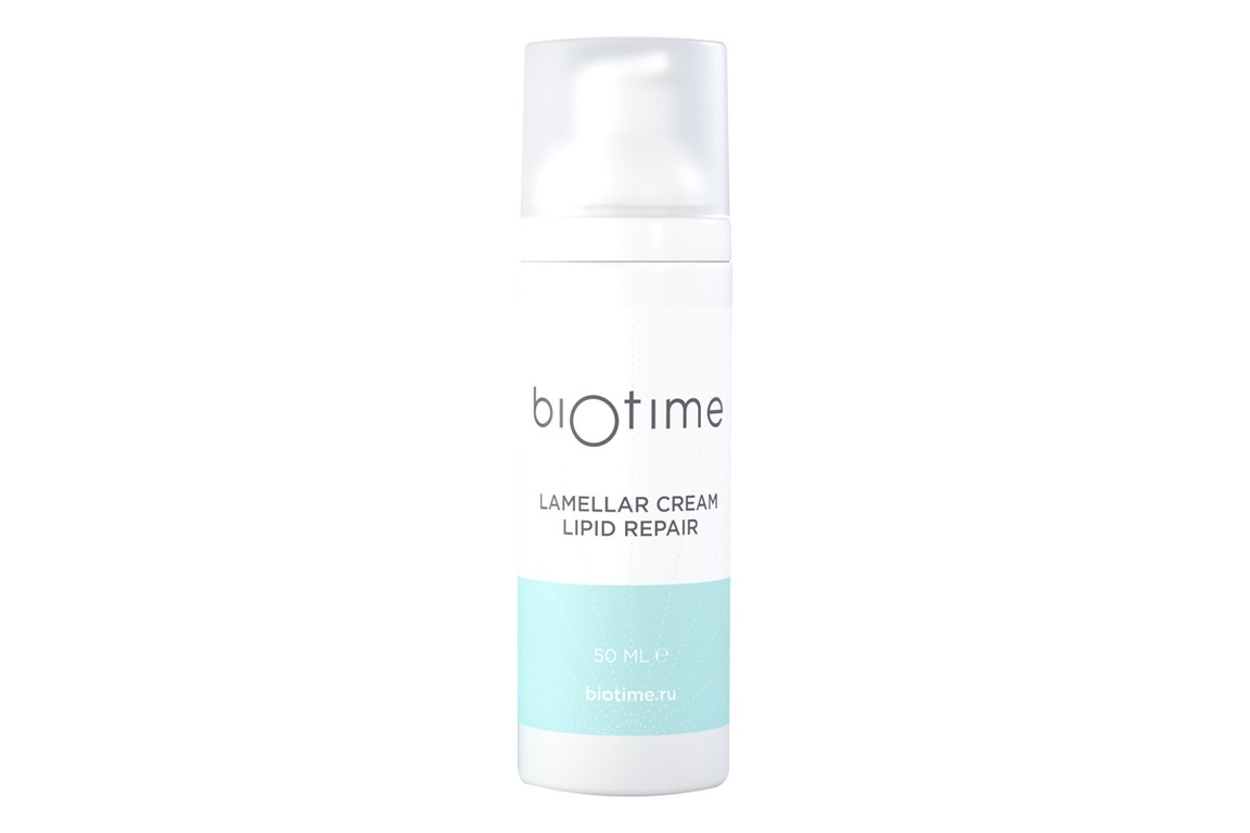 Крем Biotime Крем Lamellar Cream Lipid Repair Липидовосполняющий Ламеллярный, 50 мл