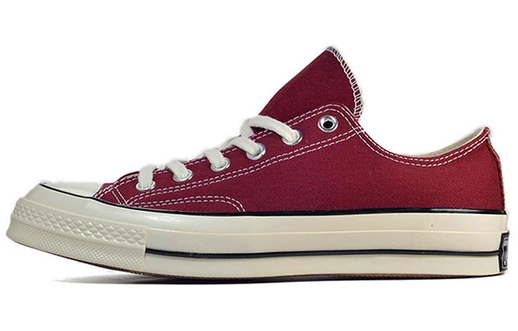 

Кеды унисекс Converse 1970s chuck classic low top бордовые 44 EU, Бордовый, 1970s chuck classic low top