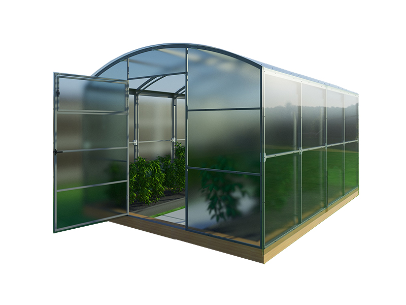 

Теплица прямостенная МЗТ ЛЮКС поликарбонат Inside Premium PL800300200065 8х3х2.1 м, Прозрачный, ЛЮКС