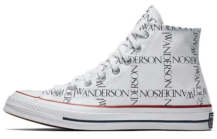 

Кеды унисекс Converse JW Anderson All Star Chuck 70 Grid Hi-Flame белые 42.5 EU, Белый, JW Anderson x Converse All Star Chuck 70 Grid Hi-Flame