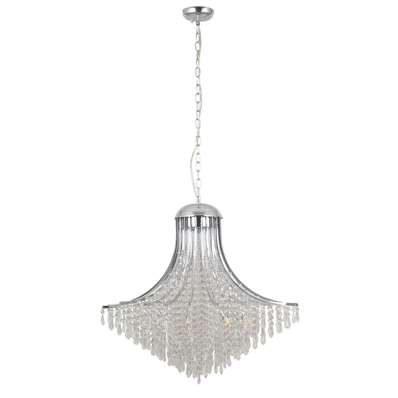 

Хрустальная люстра хром MW-Light 303012808 Эллегия 8*5W G9 220 V, Эллегия 303012808