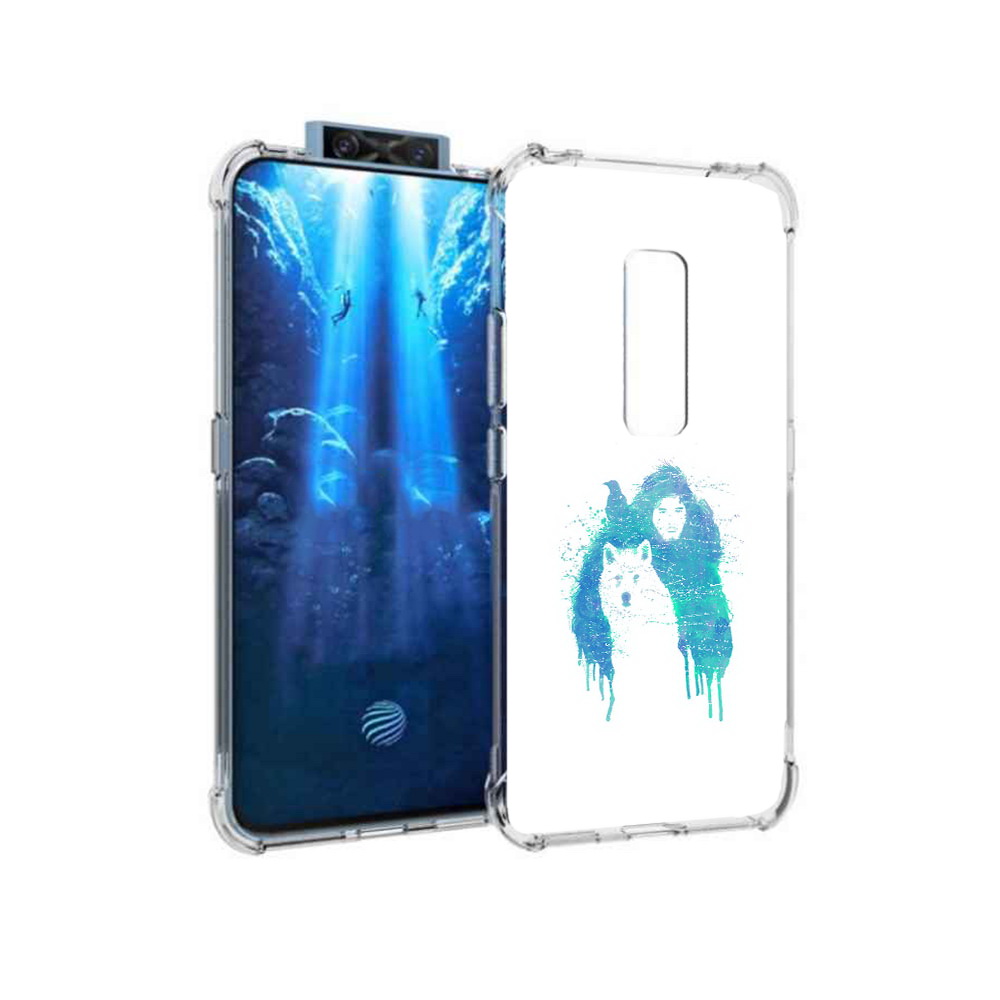 

Чехол MyPads Tocco для Vivo V17 Pro джон сноу (PT226965.387.323), Прозрачный, Tocco