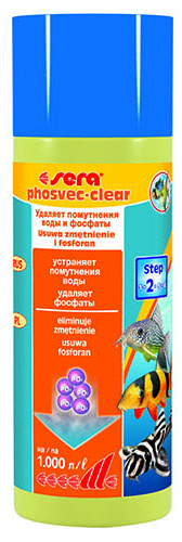 Кондиционер для аквариума Sera Phosvec-Clear 250мл
