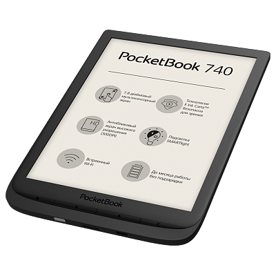 фото Электронная книга pocketbook pb740 black