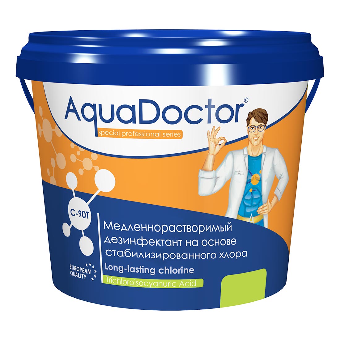 

Дезинфицирующее средство для бассейна AquaDoctor AQ2489 5 кг