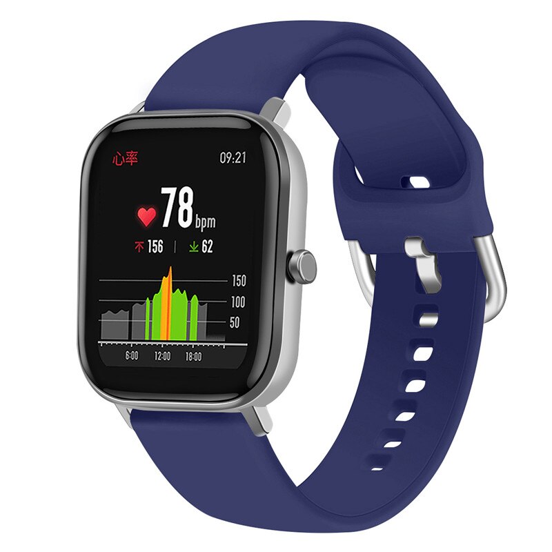 

Ремешок Nuobi Classic для Xiaomi, Huawei, Samsung, Garmin 20 мм Dark Blue