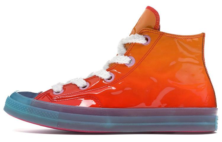 

Кеды унисекс Converse J.W.Anderson 1970s Chuck Taylor Hi Toy оранжевые 44 EU, Оранжевый, J.W.Anderson x Converse 1970s Chuck Taylor Hi Toy