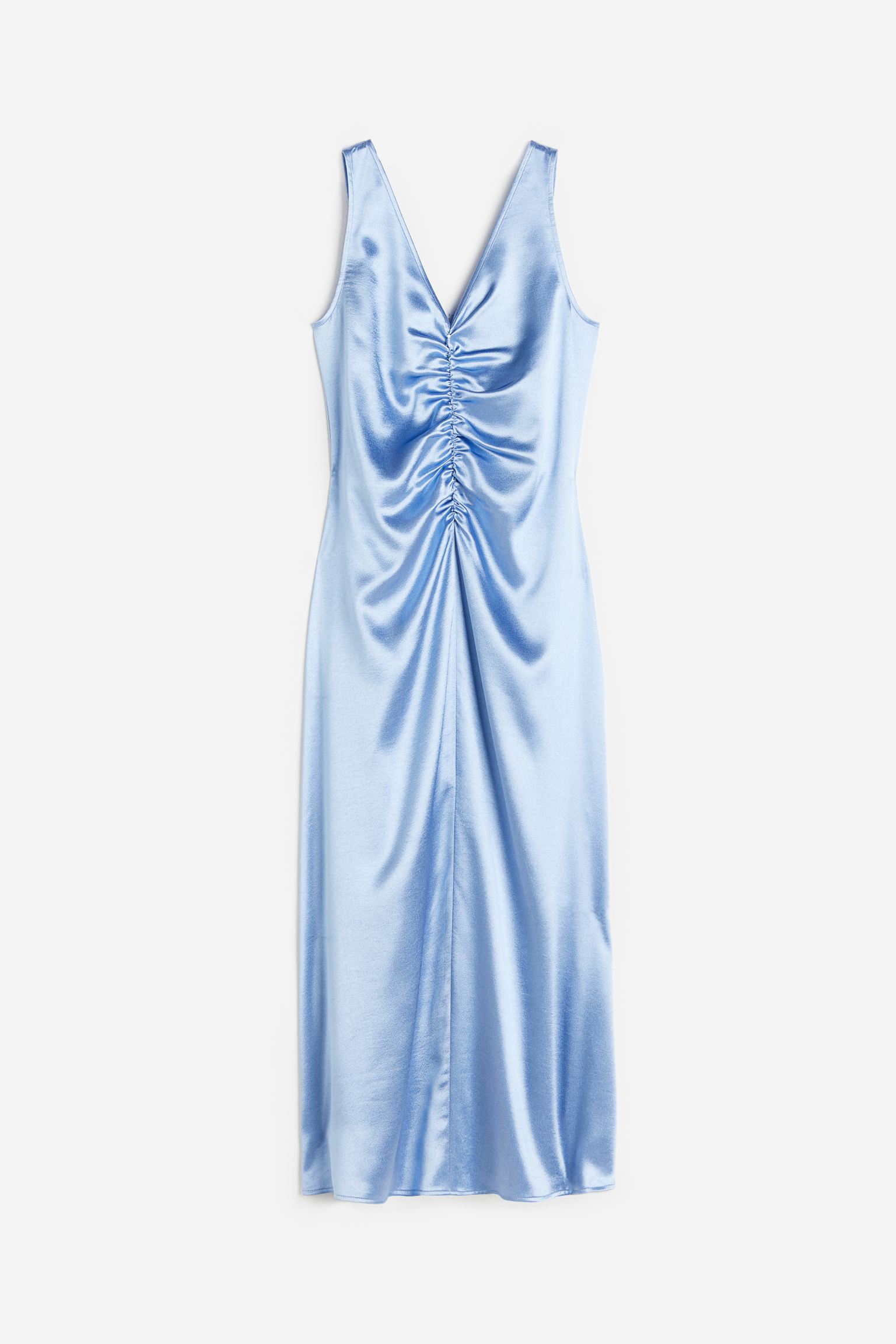 

Платье женское H&M 1183665002 голубое M, Голубой, 1183665002