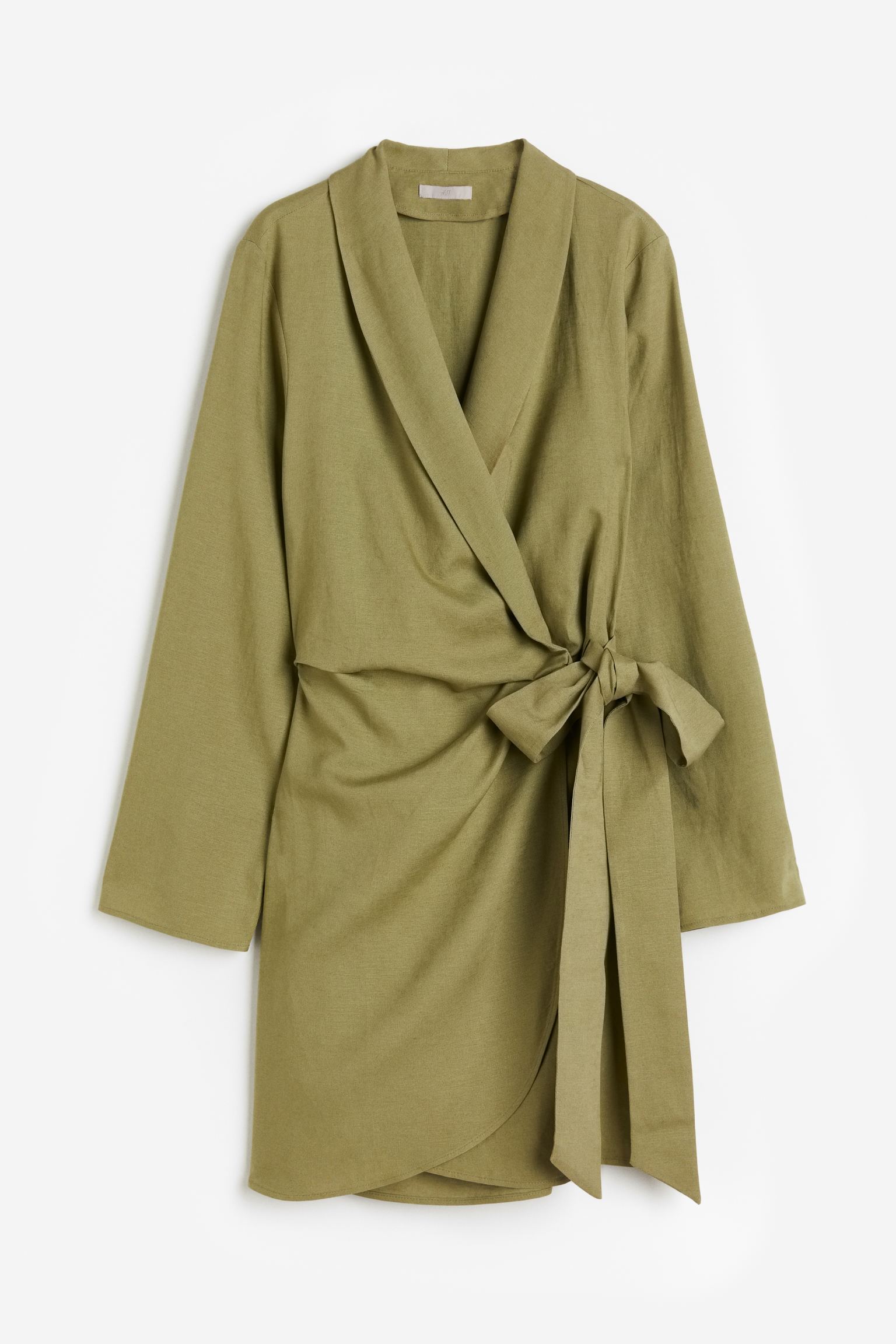 

Платье женское H&M 1185605001 хаки M, 1185605001