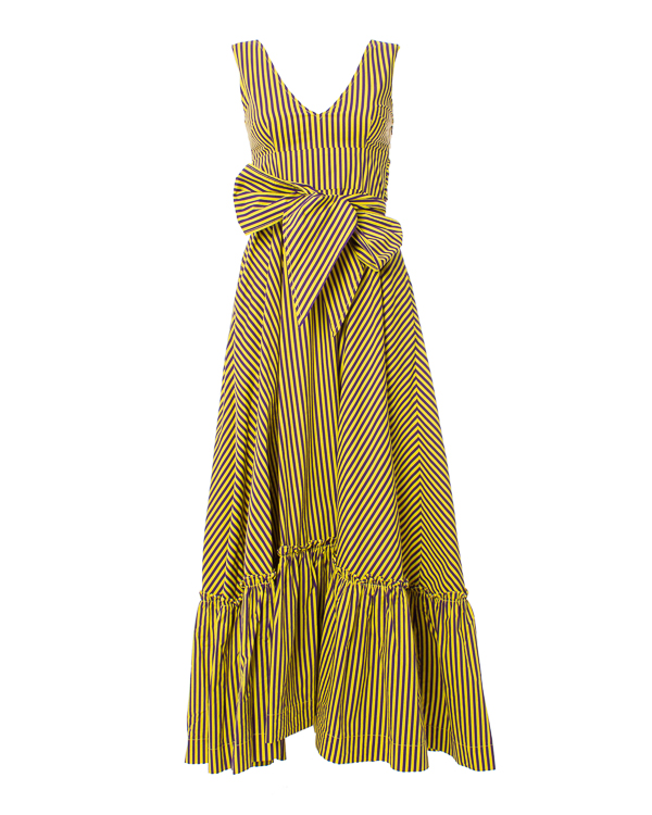

Платье женское P.A.R.O.S.H. CAMILLO722470 желтое XL, CAMILLO722470