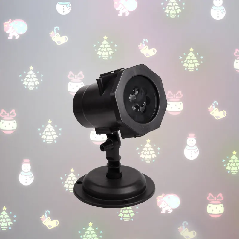 

Проектор светодиодный 12 сменных слайдов, RGB, цвет чёрный