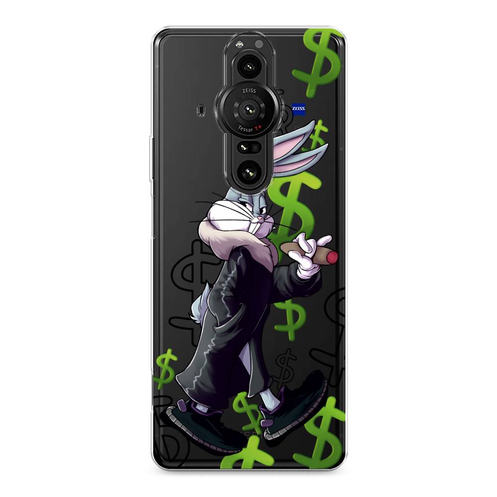

Чехол на Sony Xperia Pro-I "Rich Bugs Bunny", Зеленый;черный;голубой, 55050-6