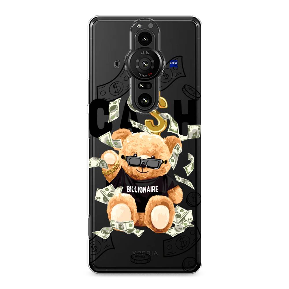 

Чехол на Sony Xperia Pro-I "Big cash", Черный;серый;бежевый, 55050-6