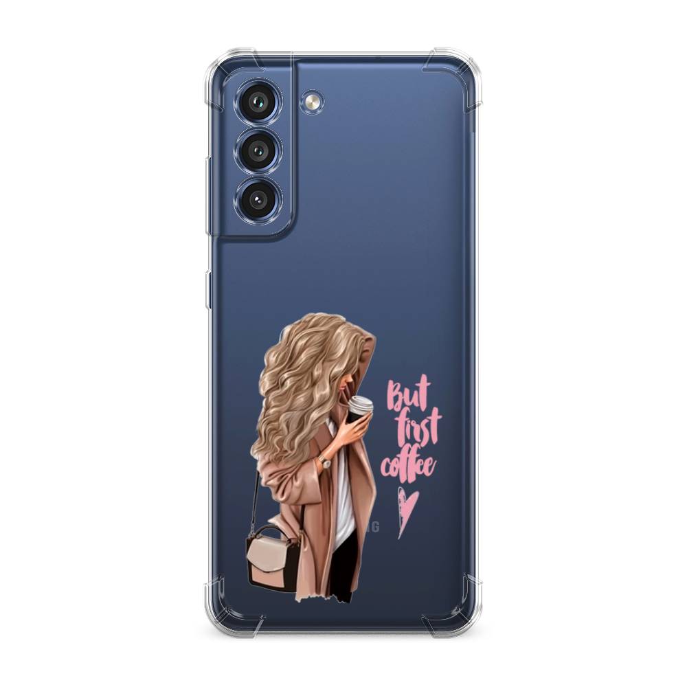 

Чехол Awog "Девушка с кофе" для Samsung Galaxy S21 FE 5G