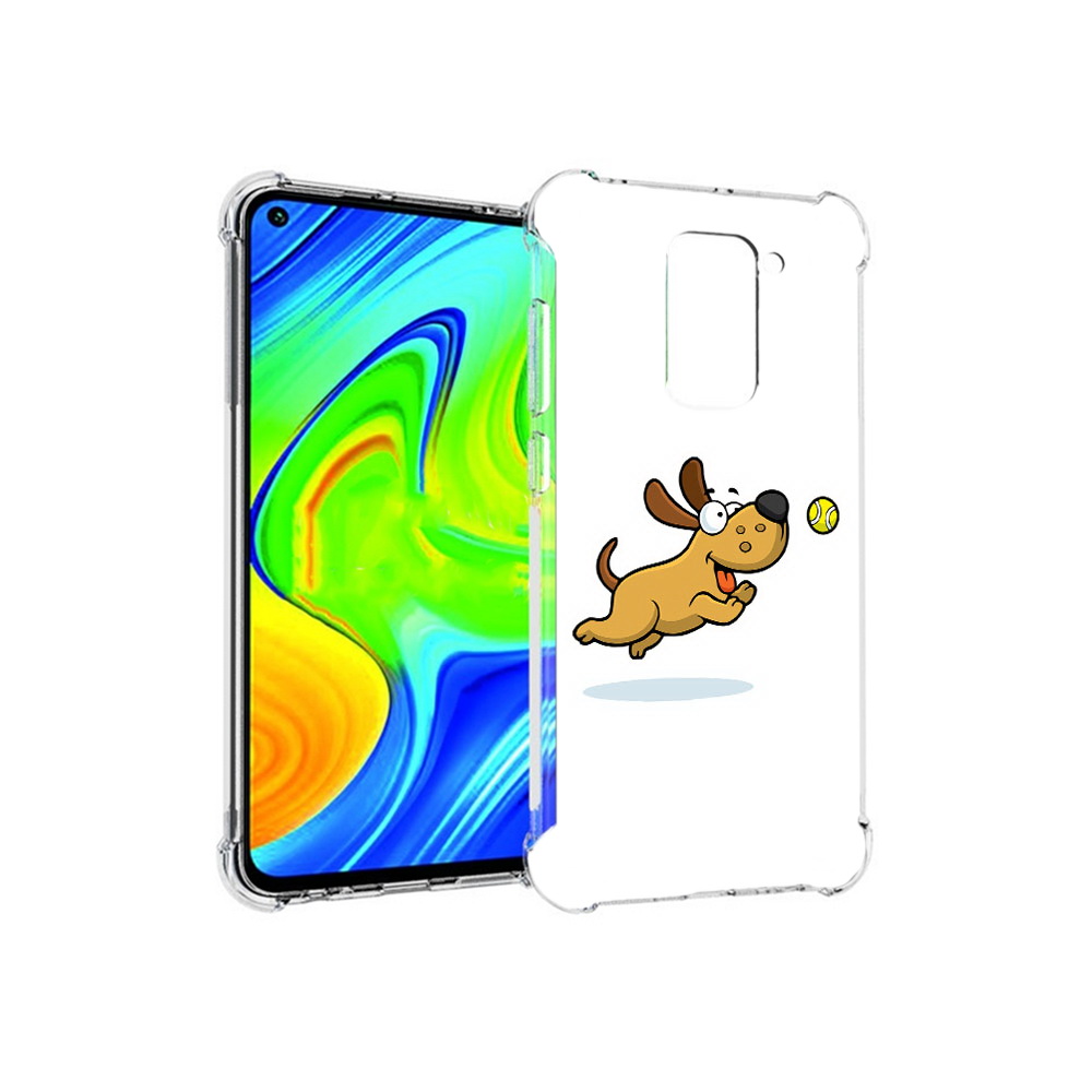 

Чехол MyPads Tocco для Xiaomi Redmi Note 9 пёсик (PT150805.258.563), Прозрачный, Tocco