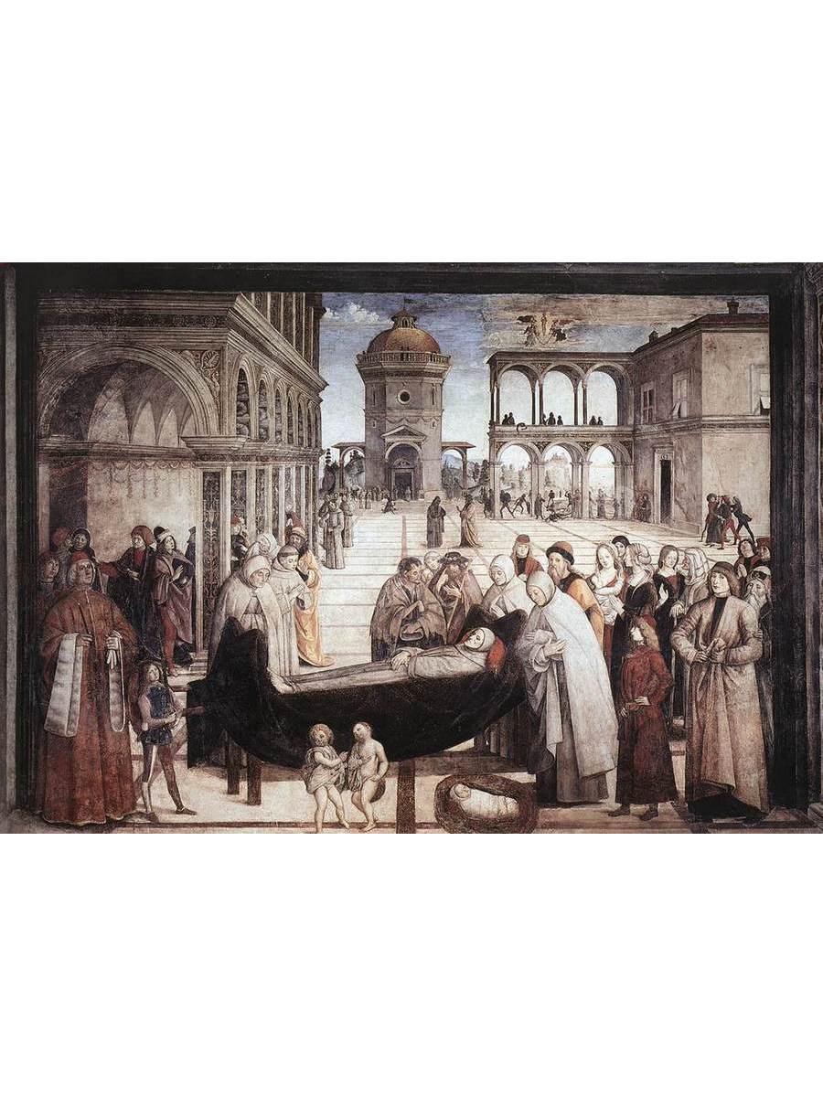 

Постер DRABS A2 Пинтуриккио Death of St. Bernardine