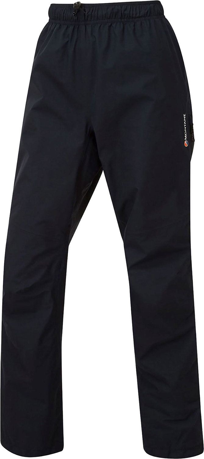 фото Брюки для активного отдыха montane fem pac plus pants-reg leg black (us:l)