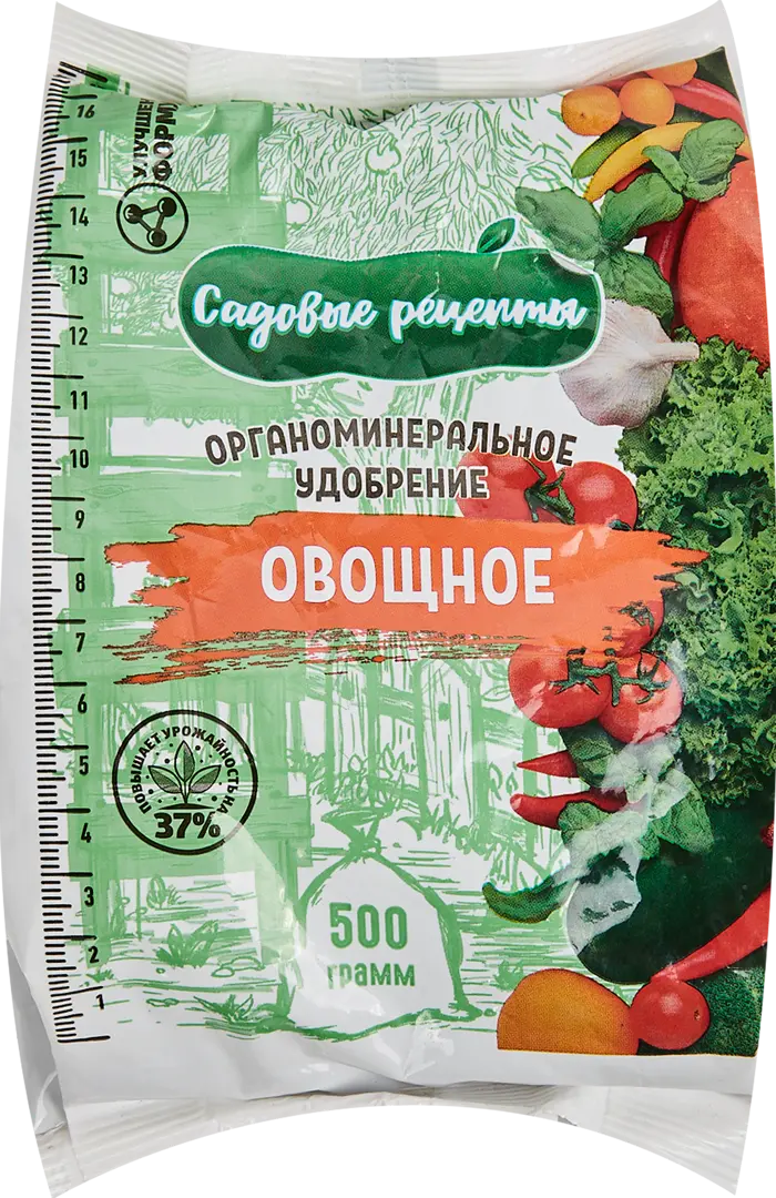 Органоминеральное удобрение «Садовые рецепты» овощное 500 г
