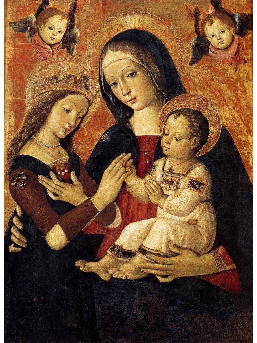 

Постер DRABS A2 Пинтуриккио The Mystical Marriage of St Catherine