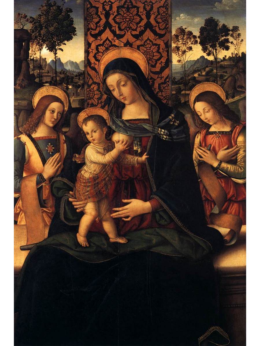 

Постер DRABS A2 Пинтуриккио The Virgin and Child with Two Angels