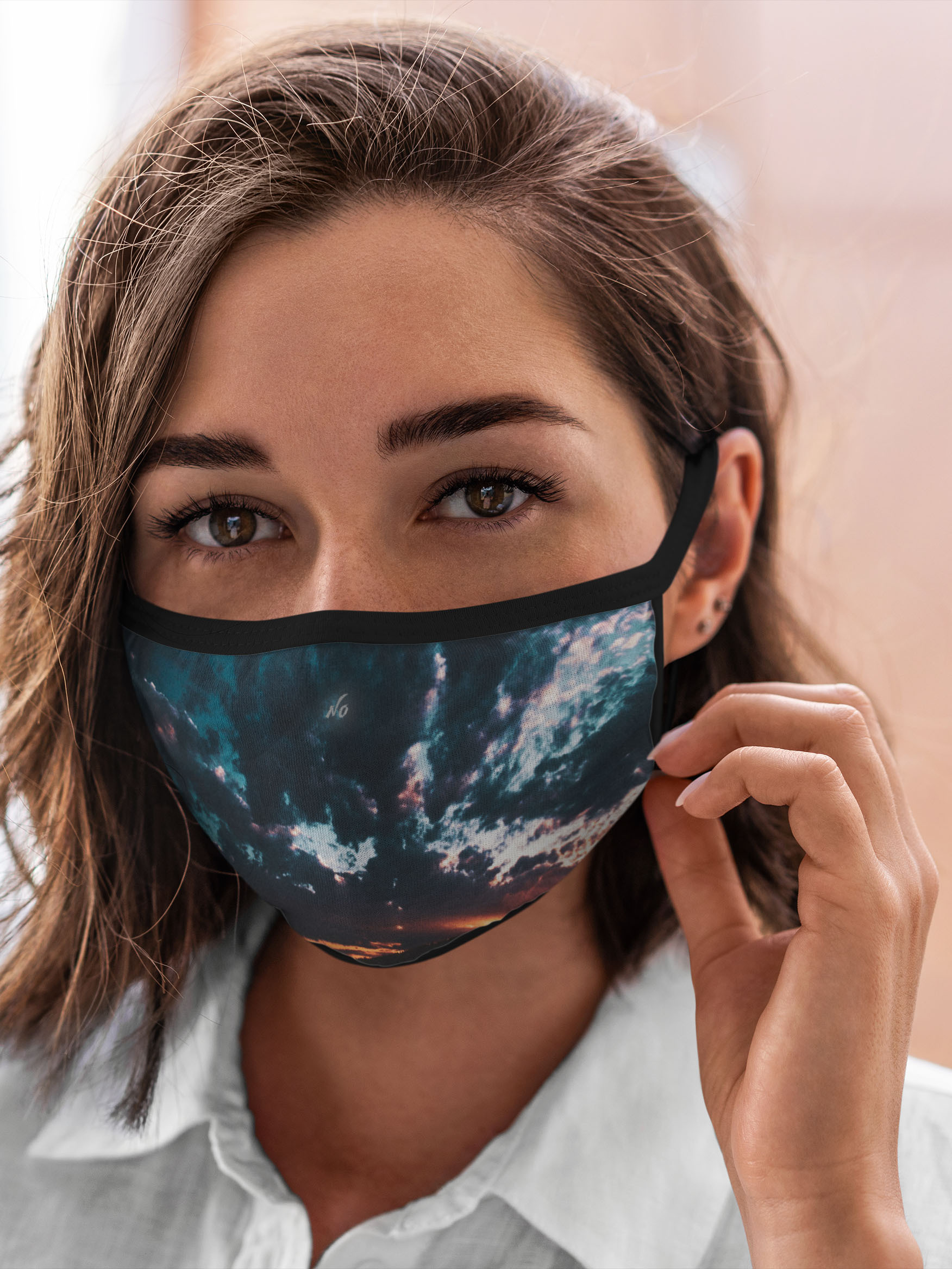 

Многоразовая маска унисекс Burnettie Космос Закат, Разноцветный, Космос Закат