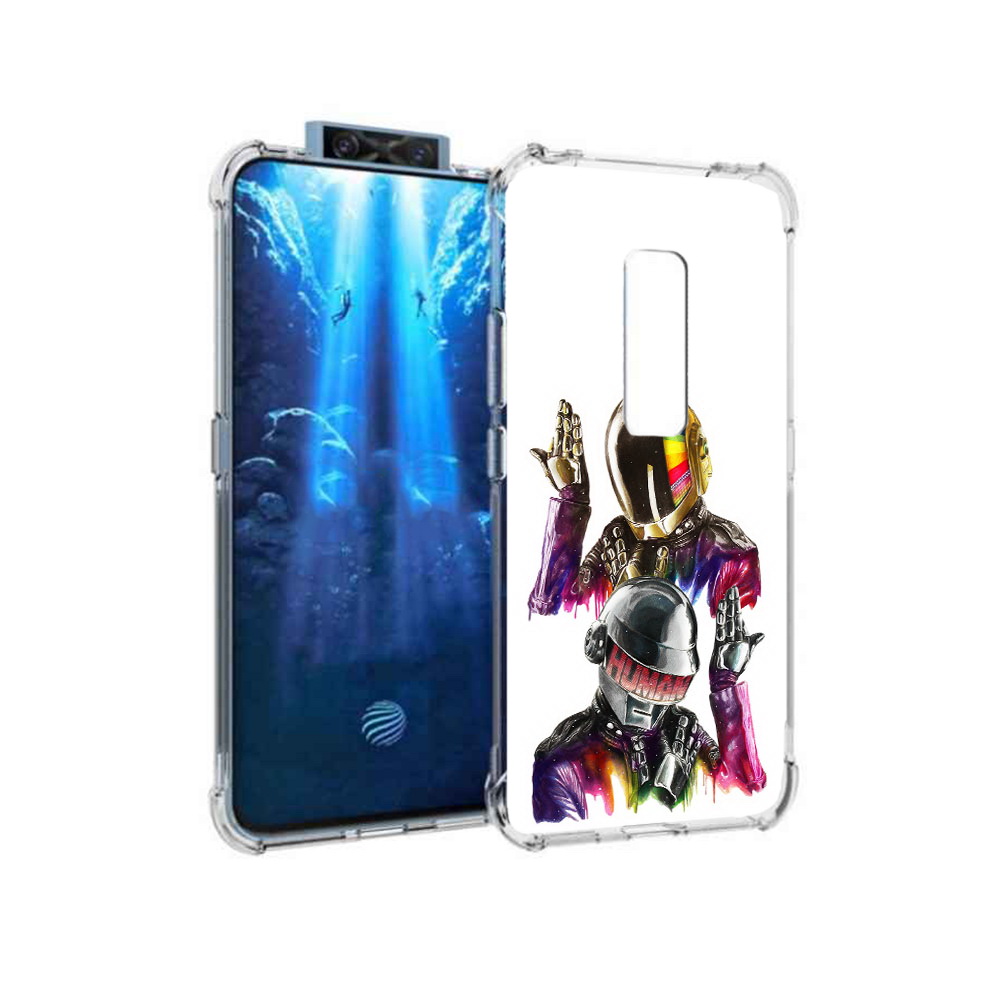 

Чехол MyPads Tocco для Vivo V17 Pro диско космонавты (PT226965.387.329), Прозрачный, Tocco