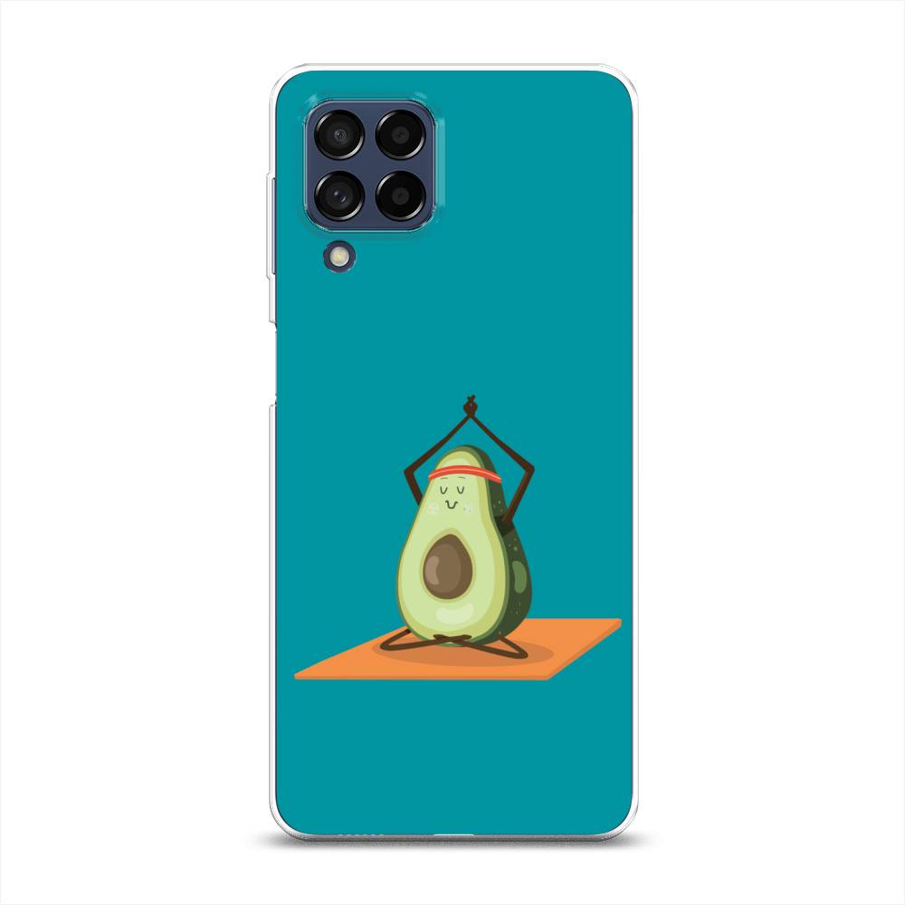 

Чехол на Samsung Galaxy M53 "Расслабься с авокадо", Голубой, 2105850-6