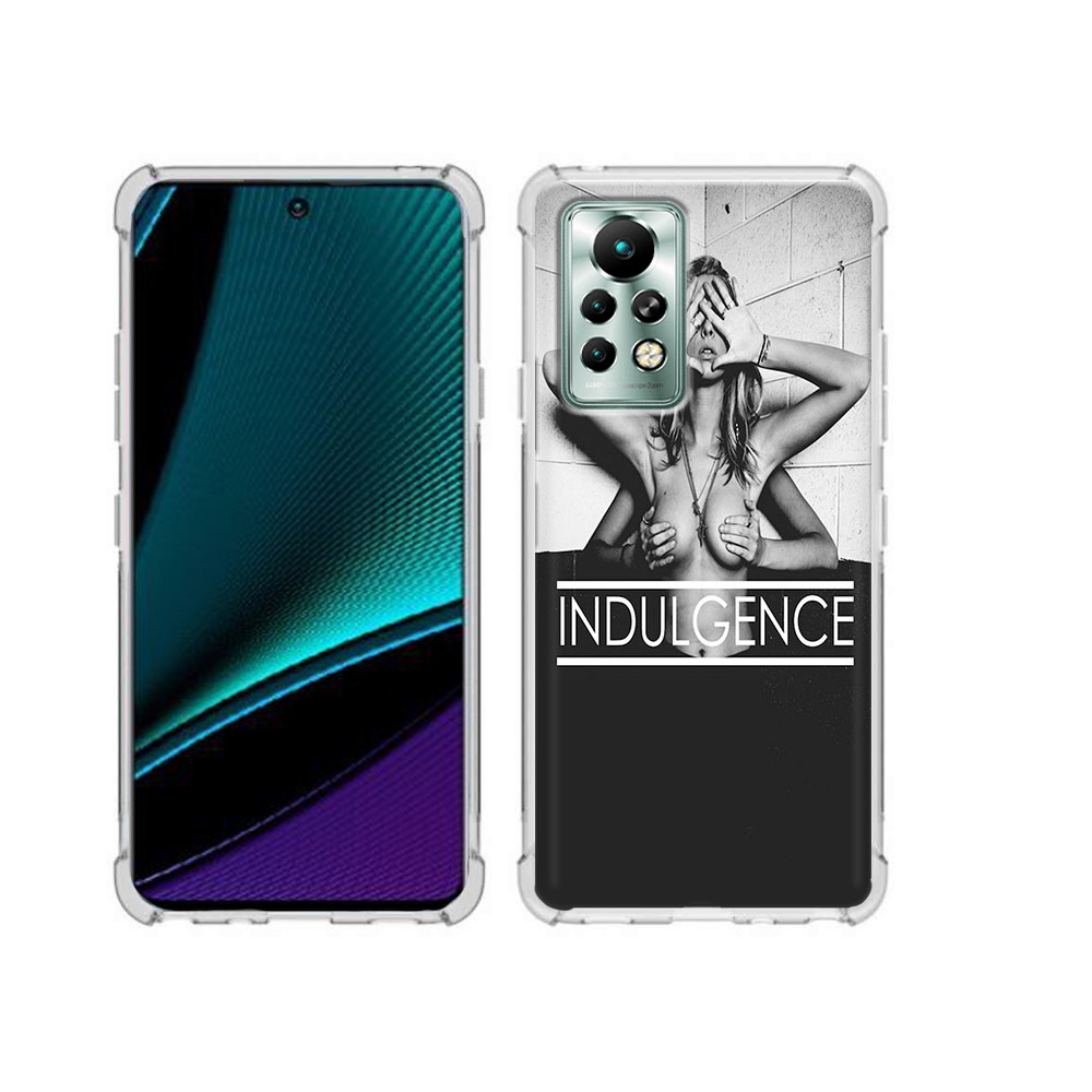 

Чехол MyPads Tocco для Infinix Note 11 Pro Страсть, Прозрачный, Tocco