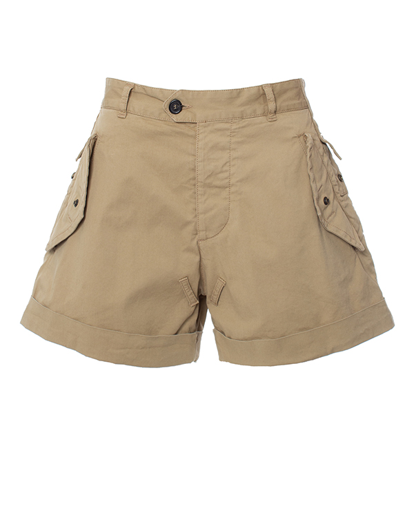 

Шорты женские DSquared2 S72MU0337 бежевые 44 IT, S72MU0337