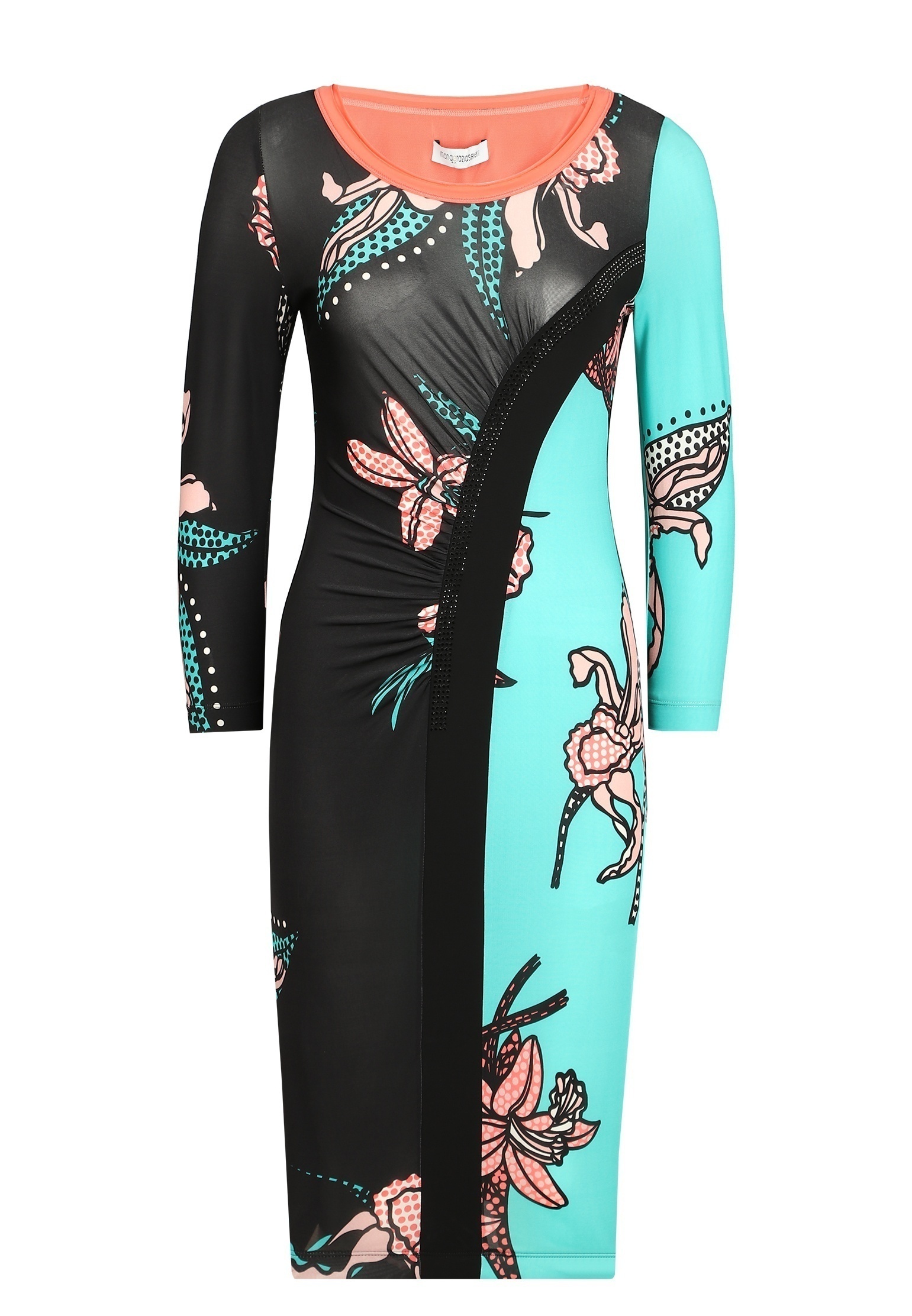 Платье женское Maria Grazia Severi 147354 черное 42 IT