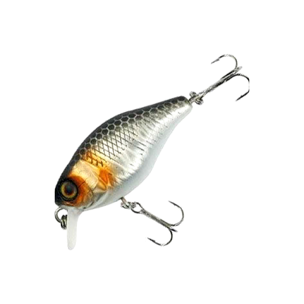 

Воблер Jackall CHUBBY 38 SILENT # Mat Black, Серебристый;черный, CHUBBY