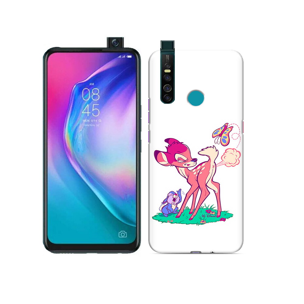 

Чехол MyPads Tocco для Tecno Camon 15 Pro смешной олененок, Прозрачный, Tocco