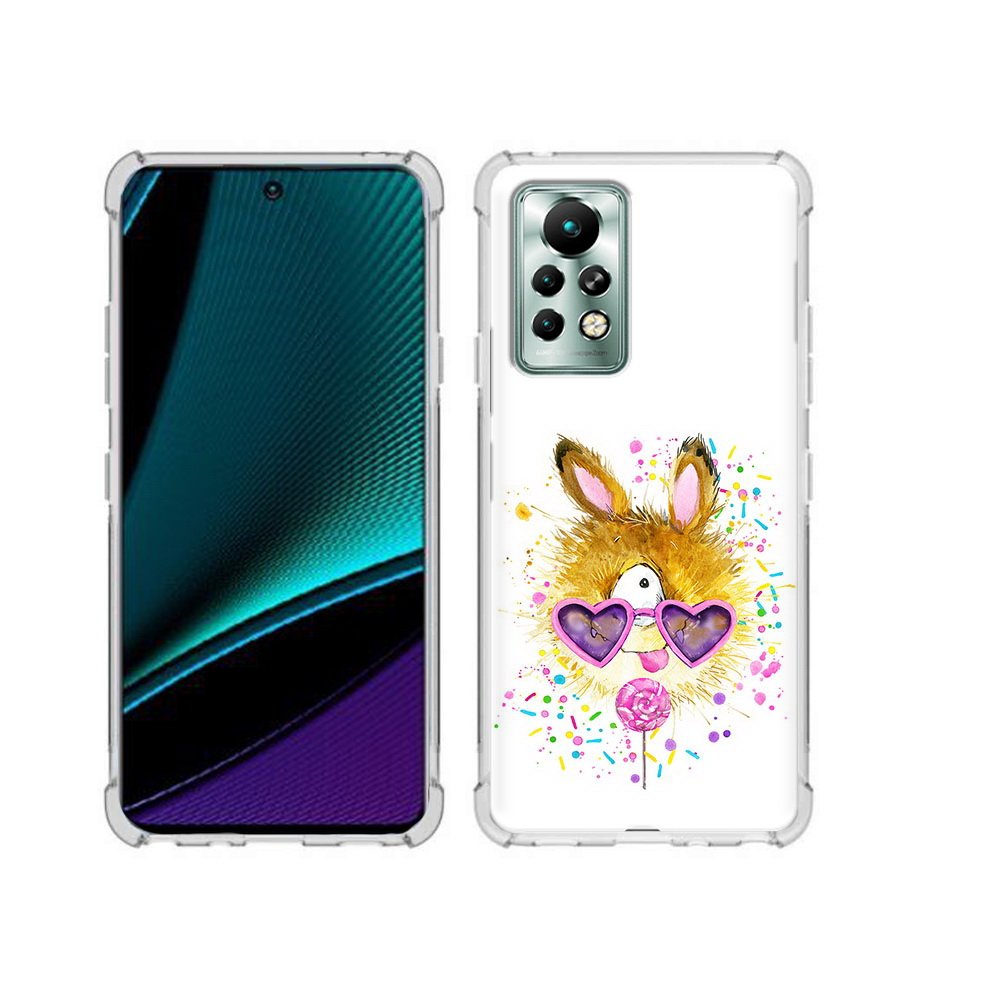 

Чехол MyPads Tocco для Infinix Note 11 Pro Чупя, Прозрачный, Tocco