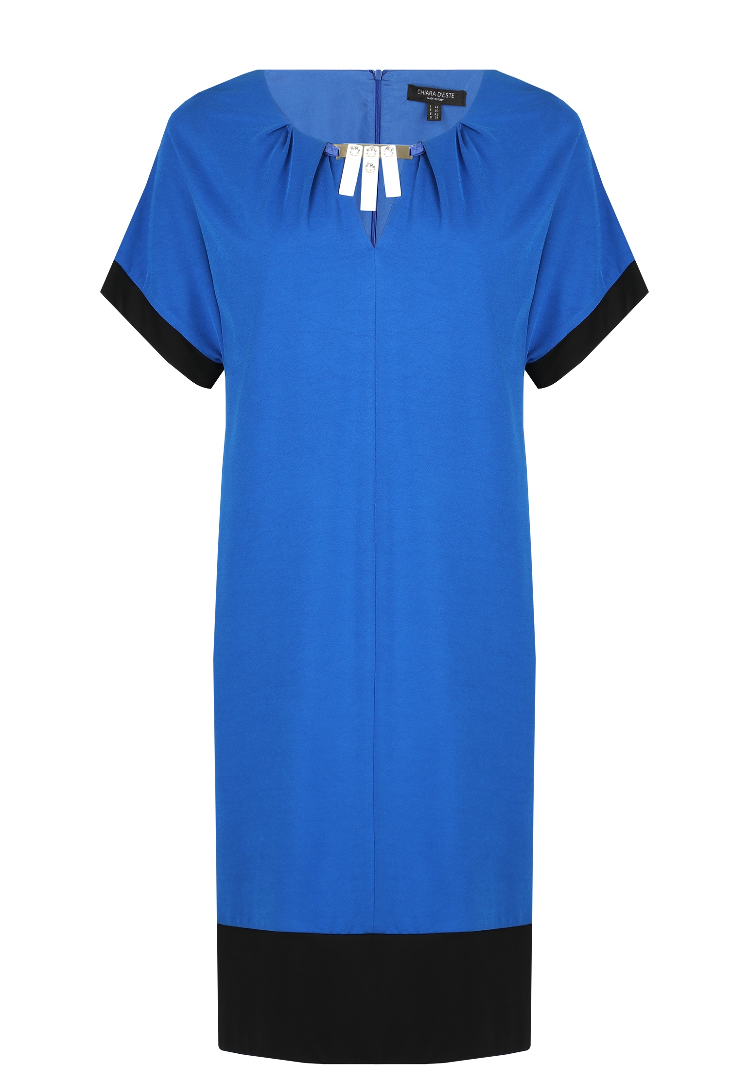 Платье женское Chiara D'Este 147361 синее 48 IT
