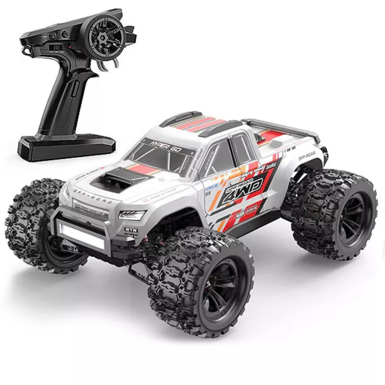 Радиоуправляемый монстр MJX Hyper Go 4WD ARTR масштаб 1:10 2 4G MJX-10208-WHITE