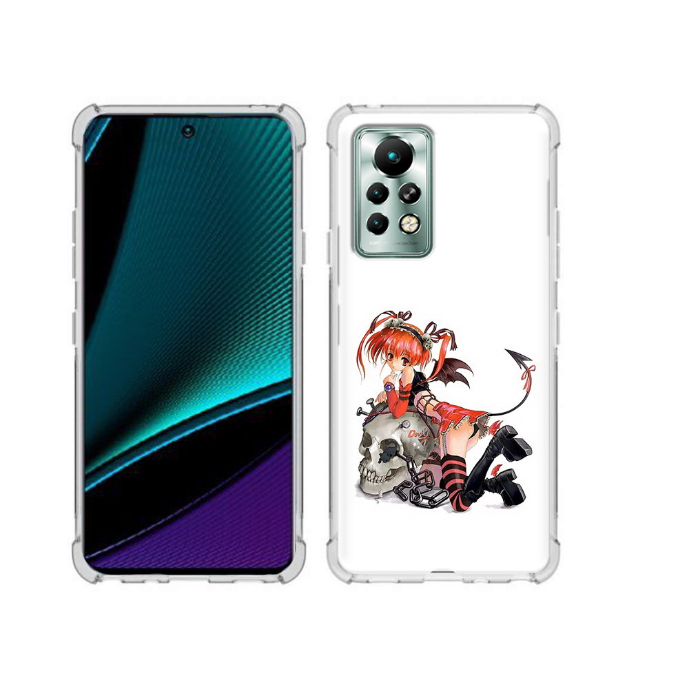 

Чехол MyPads Tocco для Infinix Note 11 Pro аниме, Прозрачный, Tocco