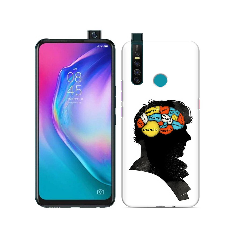 

Чехол MyPads Tocco для Tecno Camon 15 Pro темный рисунок, Прозрачный, Tocco