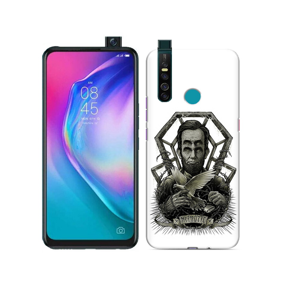 

Чехол MyPads Tocco для Tecno Camon 15 Pro франклин абстракция, Прозрачный, Tocco