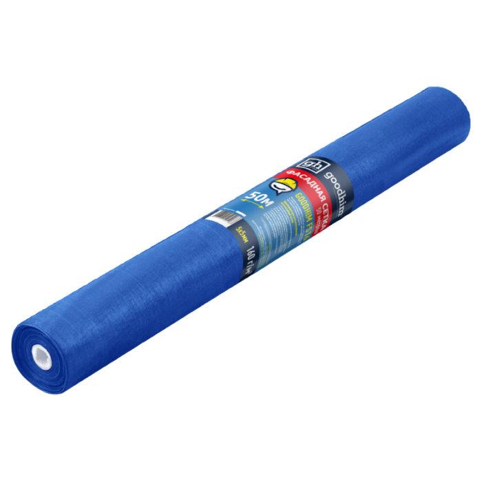 

GOODHIM Сетка фасадная FS 16, 160 г/м, 5х5, 50 м 25187, Белый