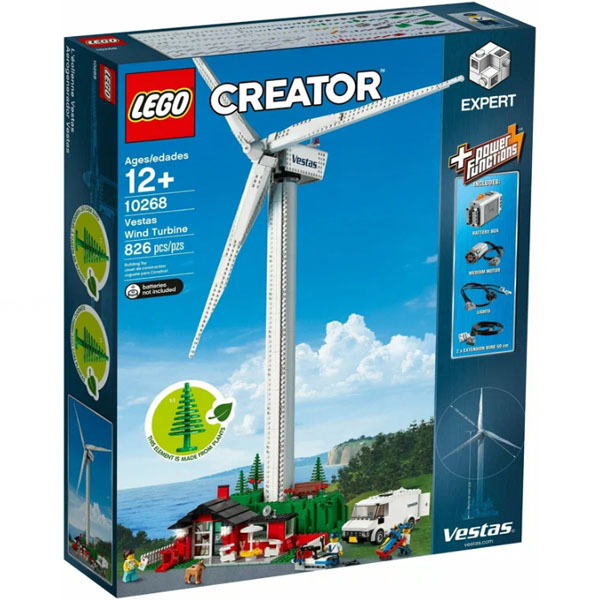 

Конструктор детский LEGO Creator 10268 Ветряная турбина 826 дет., Creator 10268