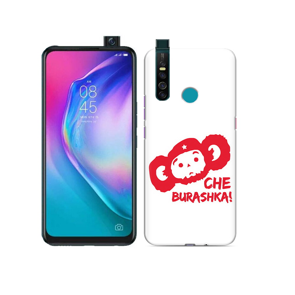

Чехол MyPads Tocco для Tecno Camon 15 Pro чебурашка, Прозрачный, Tocco
