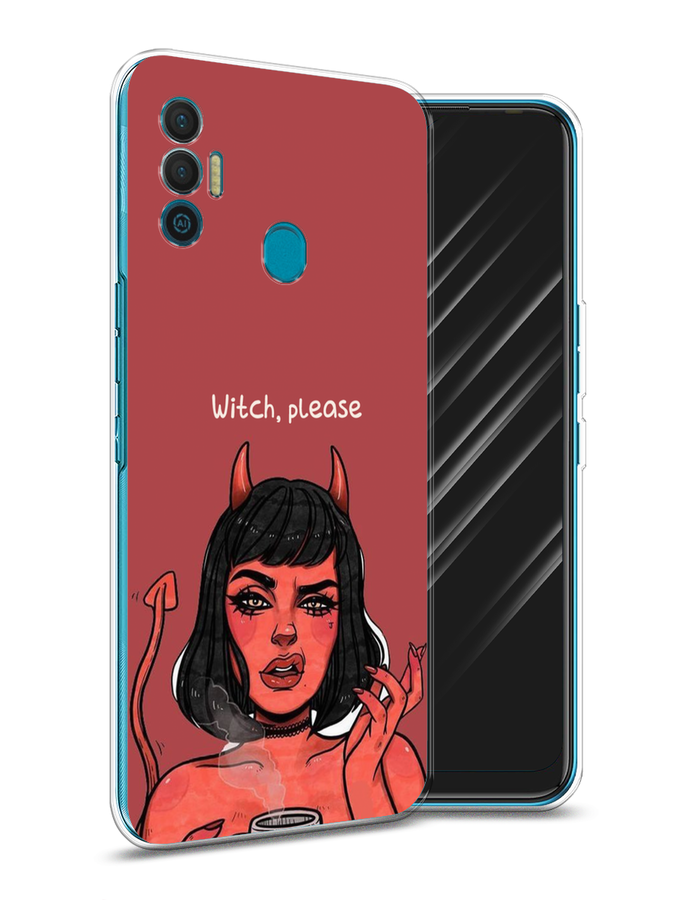 

Чехол Awog на Realme C15 "Evil Girl", Разноцветный, 255050-6
