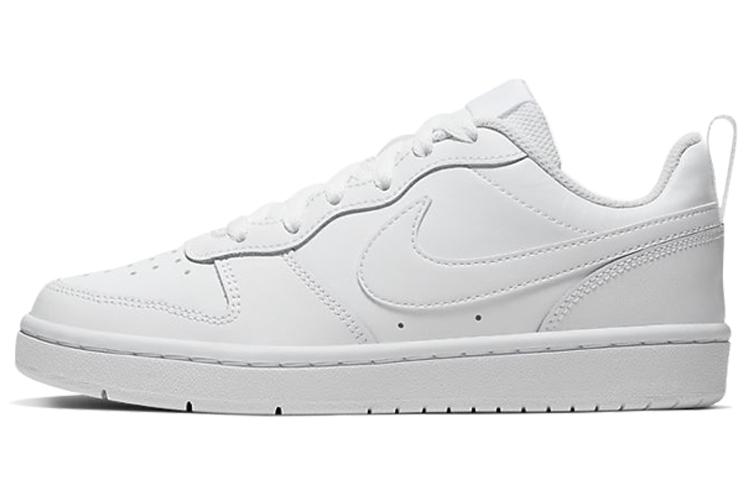 

Кеды унисекс Nike Court Borough Low 2 GS белые 38.5 EU, Белый, Court Borough Low 2 GS