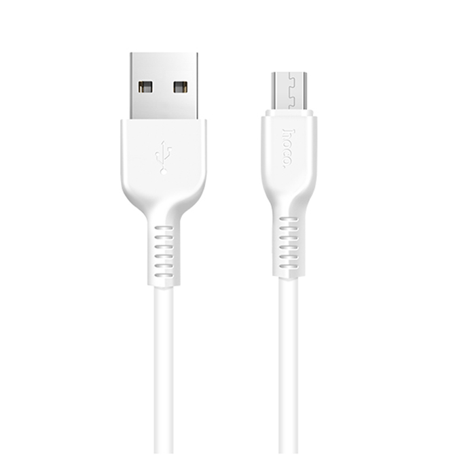 

Кабель Hoco X13 Easy charged micro USB - USB 1м, белый, X13 Easy charged