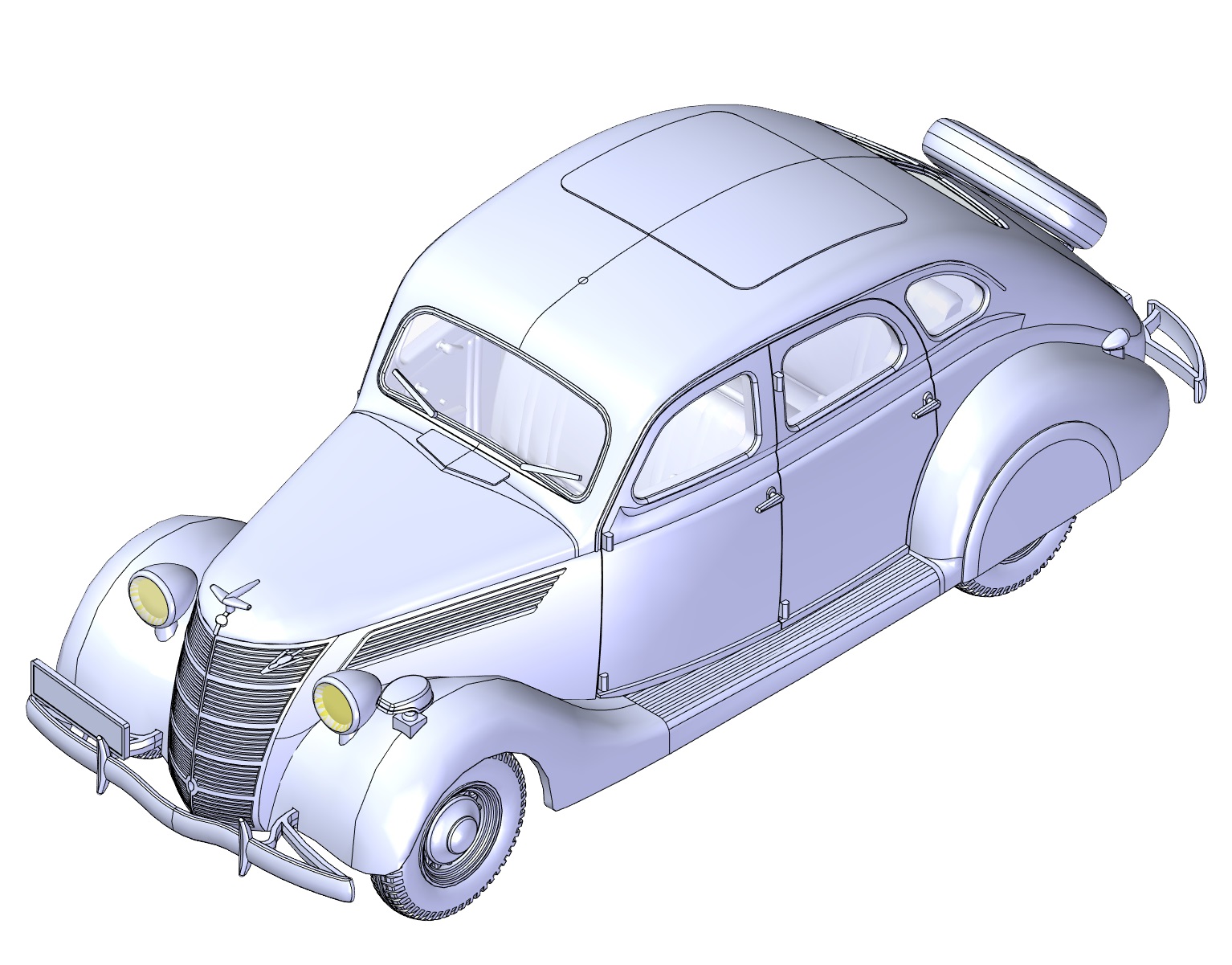 

Автомобиль V8-G81A Special 1938