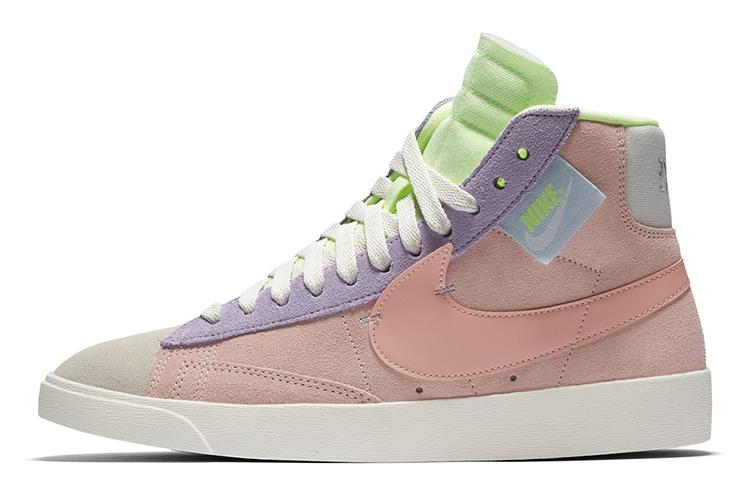 

Кеды унисекс Nike Blazer Rebel розовые 37.5 EU, Розовый, Blazer Rebel