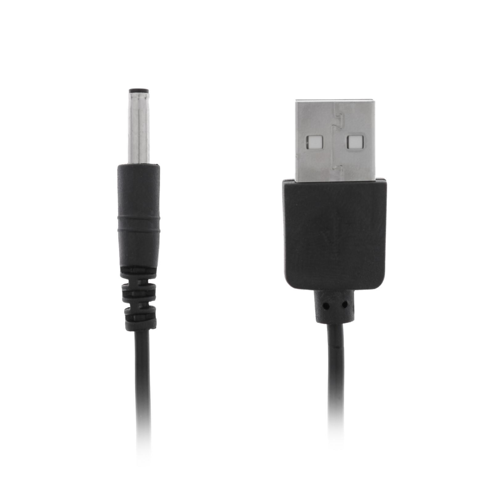 Кабель Luazon Home mini-Jack 3.5mm - USB 0,5м, черный