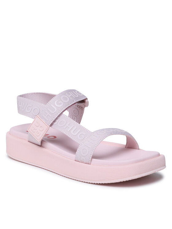 Сандалии женские HUGO BOSS Emma Strap Sandal-Wb 50493040 10249915 01 коричневые 39 EU